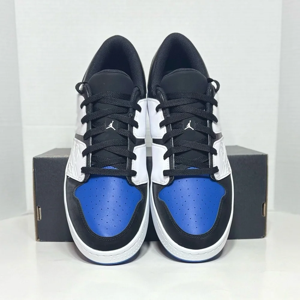 Jordan Golf Shoes Nu Retro 1 Low Golf Spikes White blue black sneaker FZ4153-004